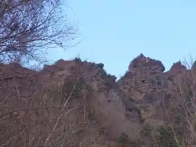 戸隠神社九頭龍社の周辺