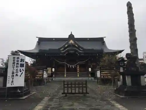 新発田諏訪神社の本殿・本堂