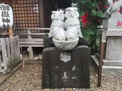 池袋御嶽神社の狛犬