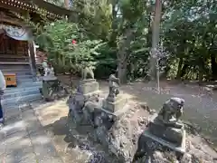 進雄神社の狛犬