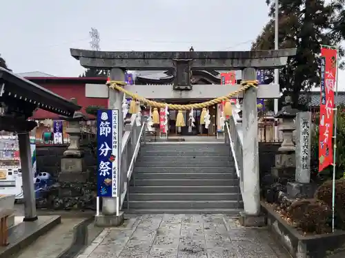 武蔵第六天神社の鳥居