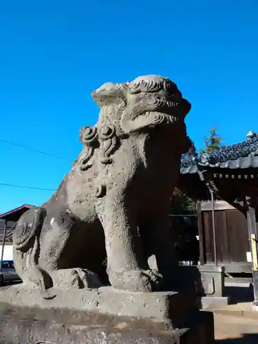 伏木香取神社の狛犬
