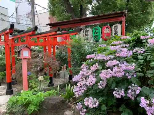 尼崎えびす神社の庭園