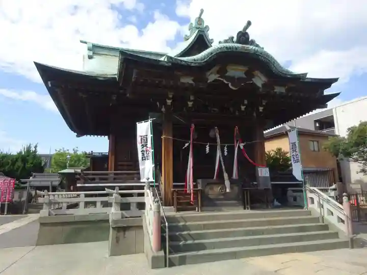大森貴舩神社の本殿・本堂