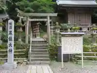 黒龍社(伊奈波神社境内社)の鳥居