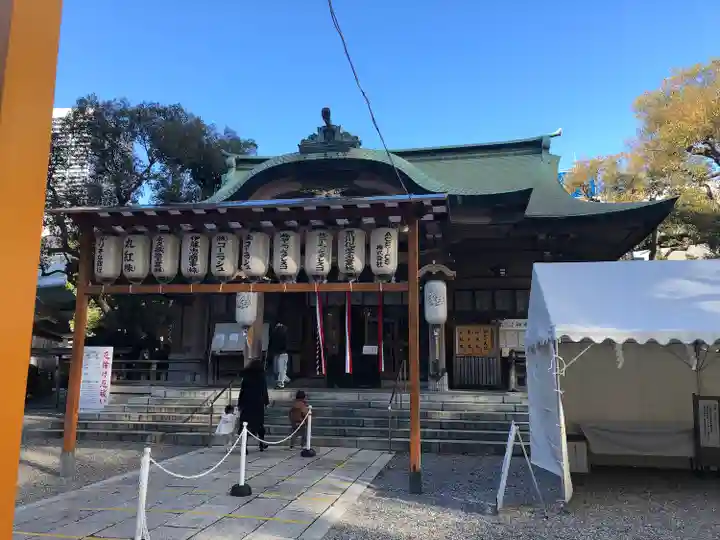 坐摩神社の本殿・本堂
