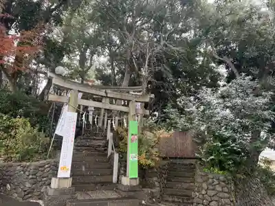 多摩川浅間神社の鳥居