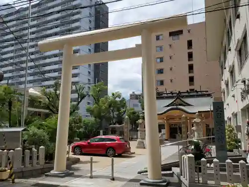 大日霊女神社の鳥居