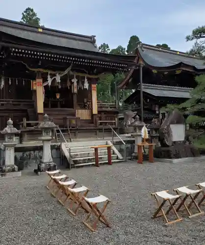 沙沙貴神社の本殿