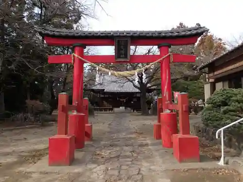 倭文神社の鳥居