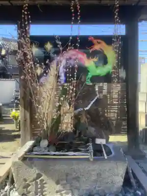 四季桜の寺 妙乗院の手水舎