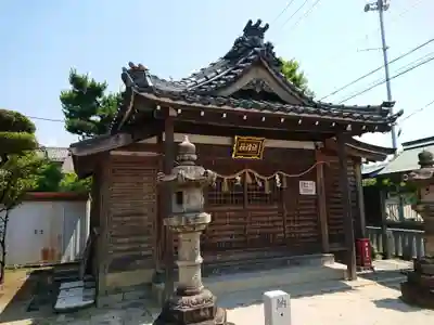 秋津神社の本殿・本堂