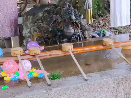 清洲山王宮　日吉神社の手水舎
