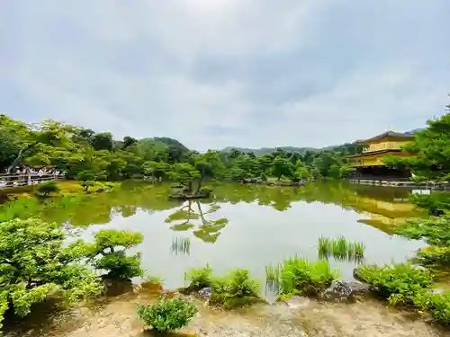 鹿苑寺（金閣寺）の庭園