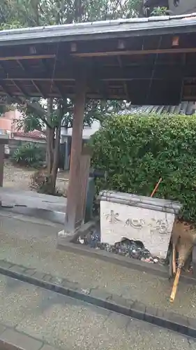 照蓮坊の手水舎