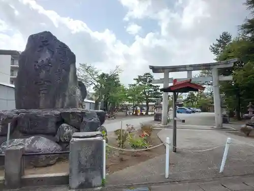 於保多神社の鳥居