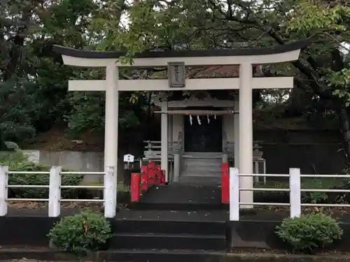 阿字神社の鳥居