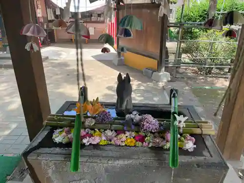 駒形神社の手水