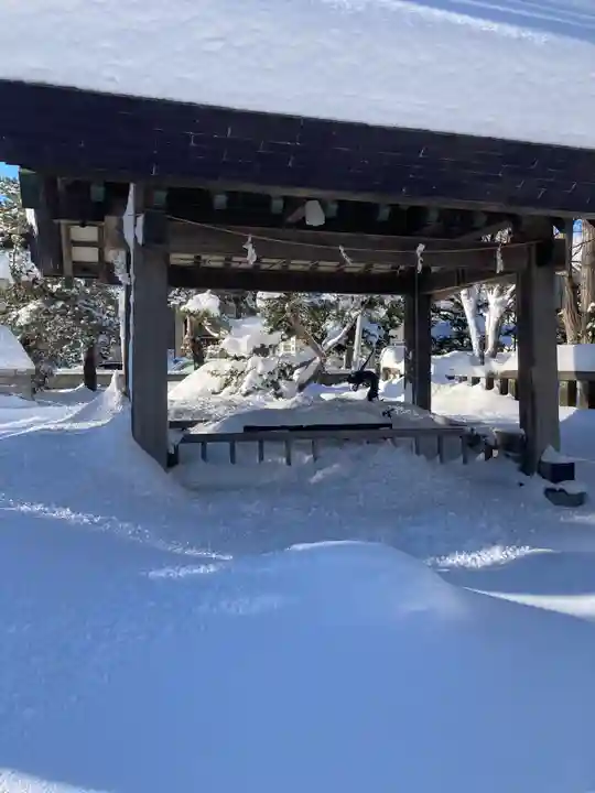 江南神社の手水舎