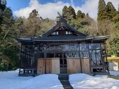 千里稲荷神社の本殿