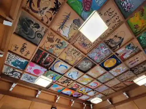 於菊稲荷神社の芸術