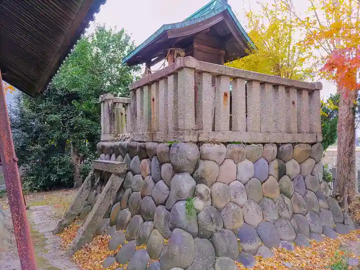 梁川八幡社(越津町)の本殿・本堂