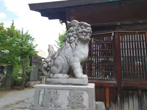 八剣神社の狛犬