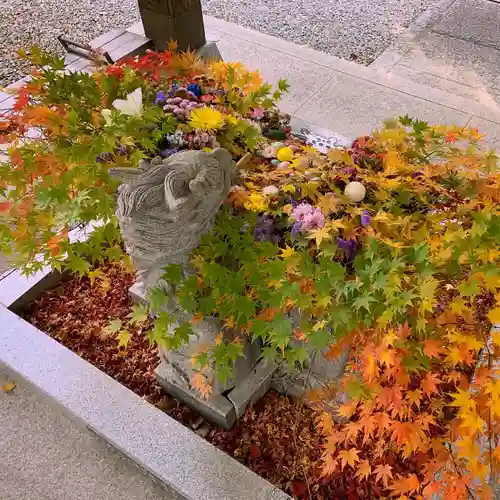 滑川神社 - 仕事と子どもの守り神の手水