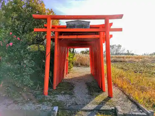 狐塚稲荷社の鳥居