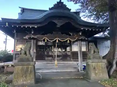 鮫八幡宮の本殿・本堂