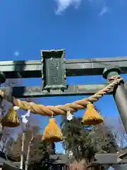 下野國一社八幡宮の鳥居