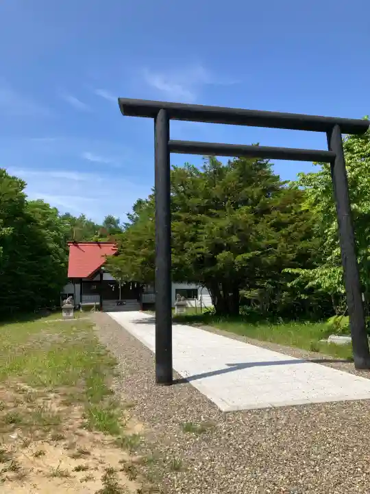 釧路神社の鳥居