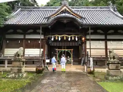 松帆神社の本殿・本堂