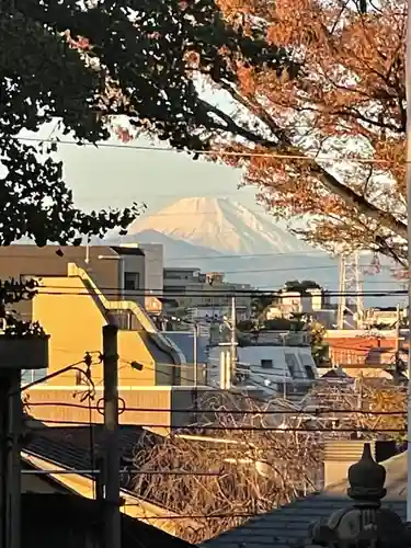 北澤八幡神社の景色