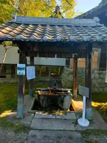 若宮神明社の手水舎