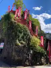 白龍稲荷神社の景色