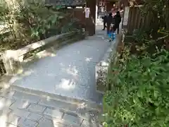 宇治上神社の庭園