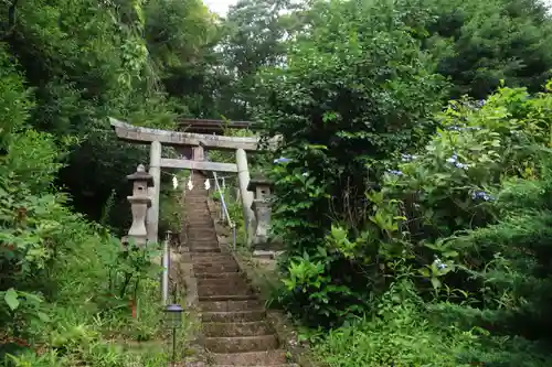 大六天麻王神社の鳥居