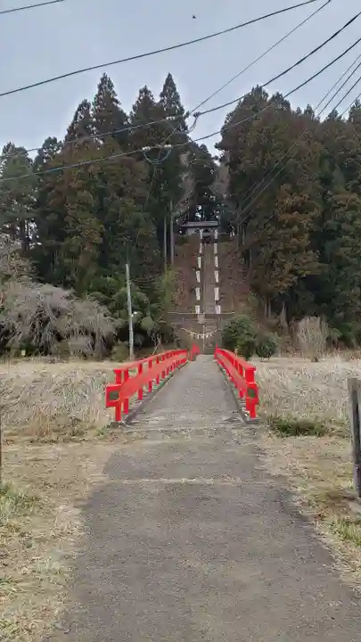 坪沼八幡神社の周辺