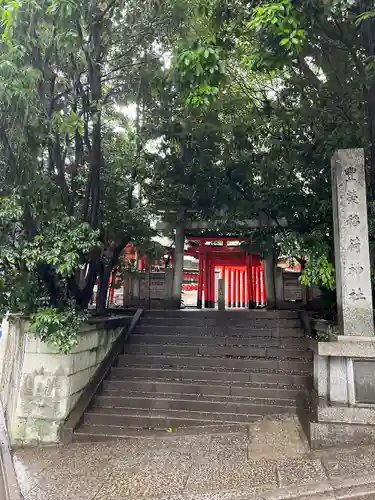 玉造稲荷神社（金王八幡宮末社）の鳥居