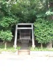 八国山の社の鳥居