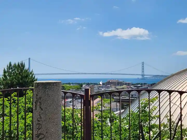 柿本神社の景色