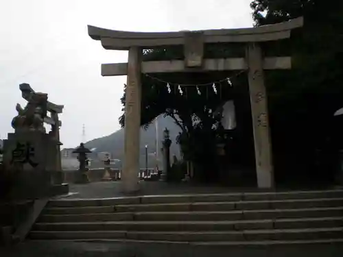 和布刈神社の鳥居