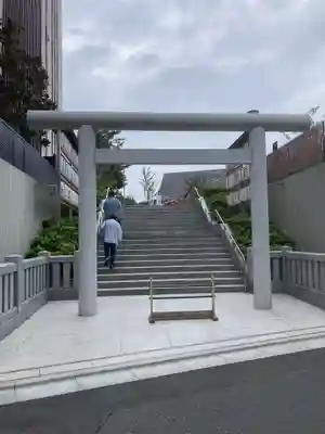 駒込妙義神社の鳥居