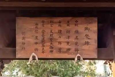 穂高神社本宮(長野県)