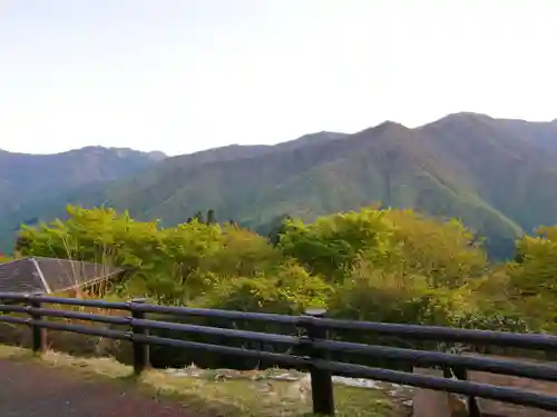 三峯神社の景色