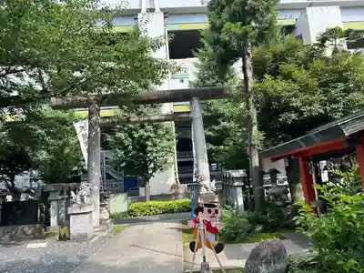 くまくま神社(導きの社 熊野町熊野神社)(東京都)