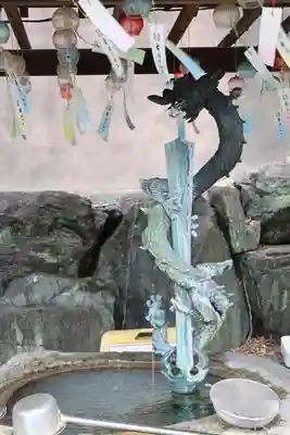 瀧不動尊の手水舎