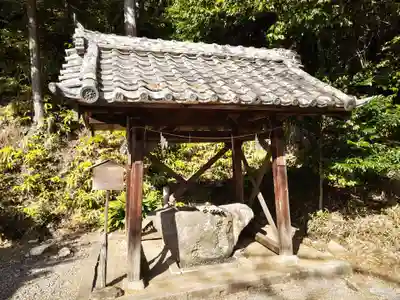 宮道天神社の手水舎