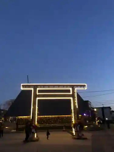 武蔵野坐令和神社の鳥居